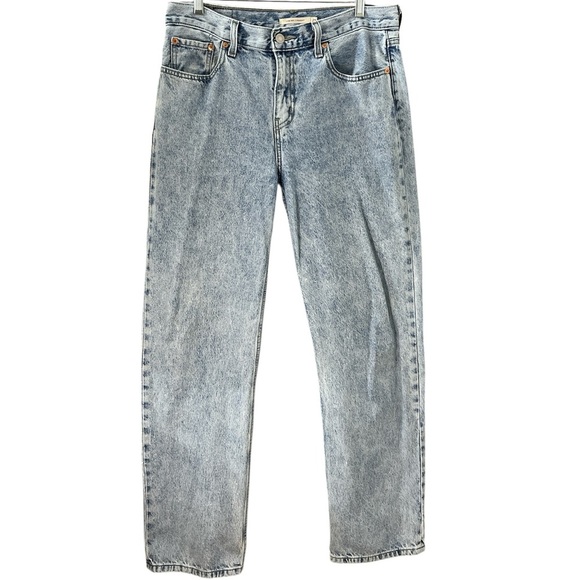 Levi’s Low Pro Straight Leg Jeans Light Wash Size 29 Women’s Vintage Style - Picture 13 of 13